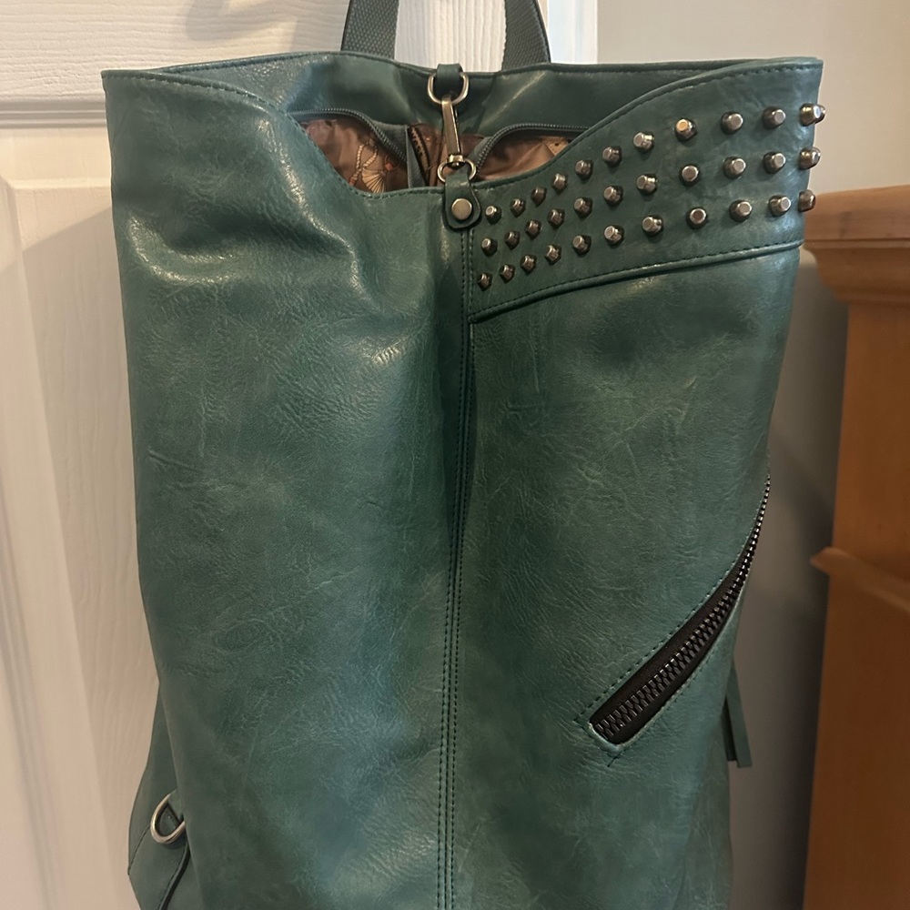 Wrangler Montana West Teal Studded Backpack